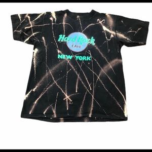 Hand Bleached Vintage single stitch hard r…